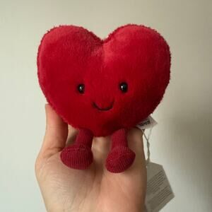 AUTHENTIC Jellycat Arlette Heart Macaron Amuseables NWT - Fast Shipping!